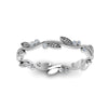 Load image into Gallery viewer, leaf-and-curl-diamond-enamel-band-in-white-gold-FDEWB8349B-NL-WG