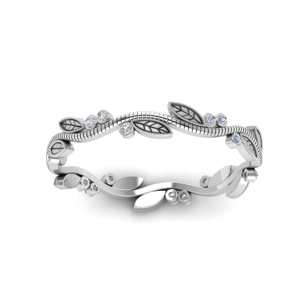 leaf-and-curl-diamond-enamel-band-in-white-gold-FDEWB8349B-NL-WG