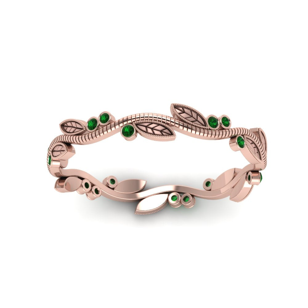 leaf-and-curl-emerald-enamel-band-in-rose-gold-FDEWB8349BGEMGR-NL-RG
