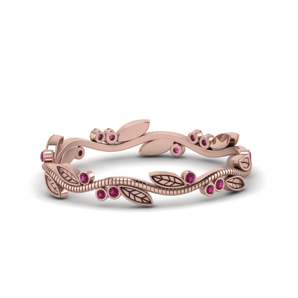 leaf-and-curl-pink-sapphire-enamel-band-in-rose-gold-FDEWB8349BGSADRPI-NL-RG