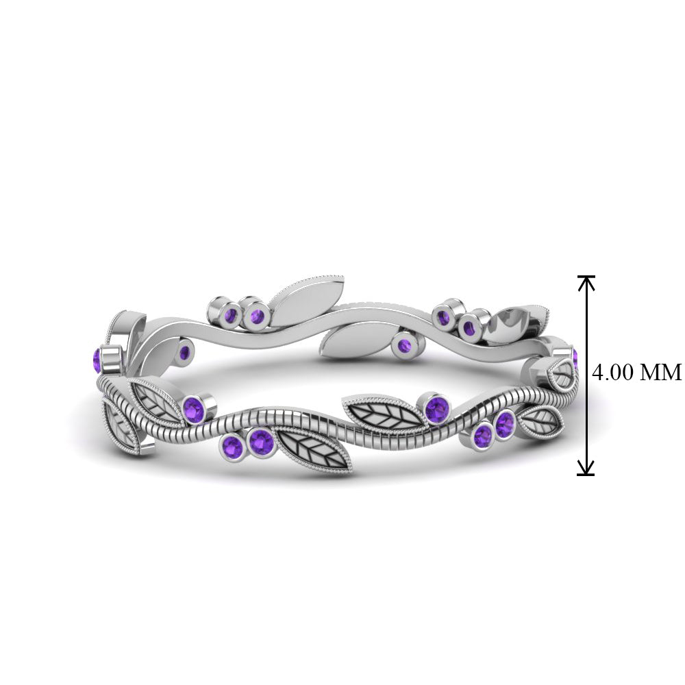 leaf-and-curl-purple-topaz-enamel-band-in-white-gold-FDEWB8349BGVITO-NL-WG