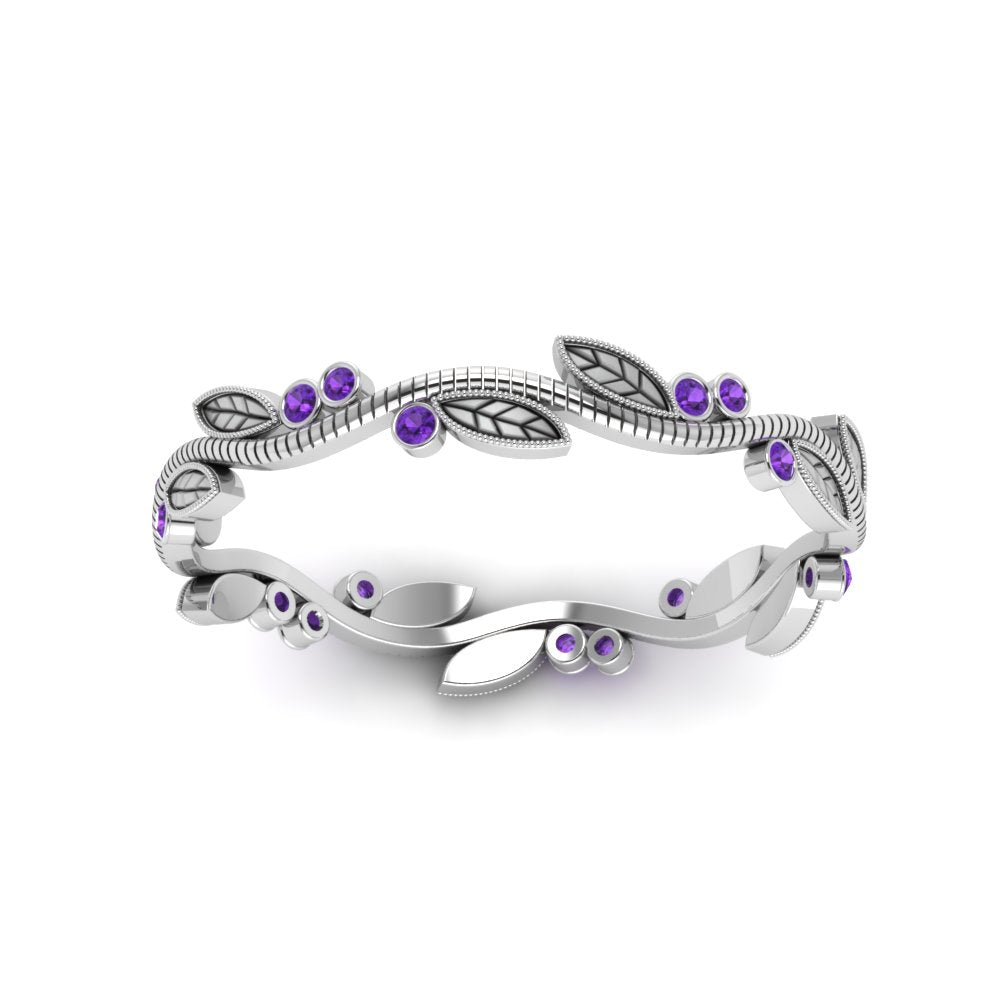 leaf-and-curl-purple-topaz-enamel-band-in-white-gold-FDEWB8349BGVITO-NL-WG