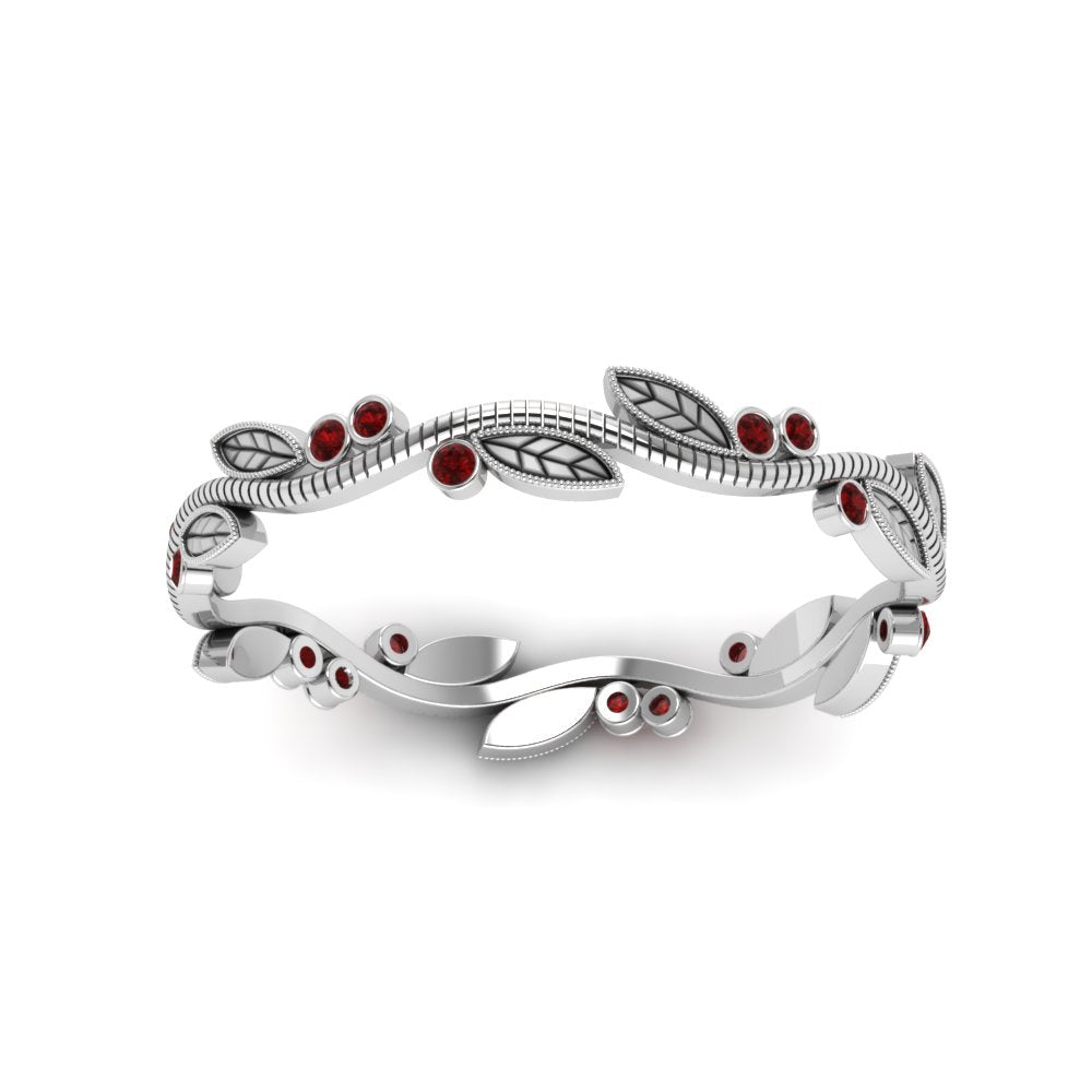 leaf-and-curl-ruby-enamel-band-in-white-gold-FDEWB8349BGRUDR-NL-WG