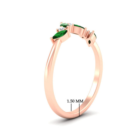 leaf-design-marquise-and-round-emerald-wedding-band-in-rose-gold-fd11615gemgrangle2-nl-rg-hw.jpg