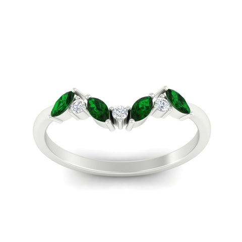 leaf-design-marquise-and-round-emerald-wedding-band-in-white-gold-fd11615gemgrangle5-nl-wg.jpg