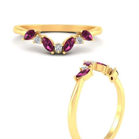 leaf-design-marquise-and-round-pink-sapphire-wedding-band-in-yellow-gold-fd11615gsadrpiangle3-nl-yg.jpg