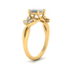 Load image into Gallery viewer, leaf-inspired-princess-cut-lab-diamond-ring-in-yellow-gold-FD10962PRRANGLE2-NL-YG