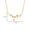 Load image into Gallery viewer, leaf-necklace-in-FDPD8582ANGLE2-NL-YG