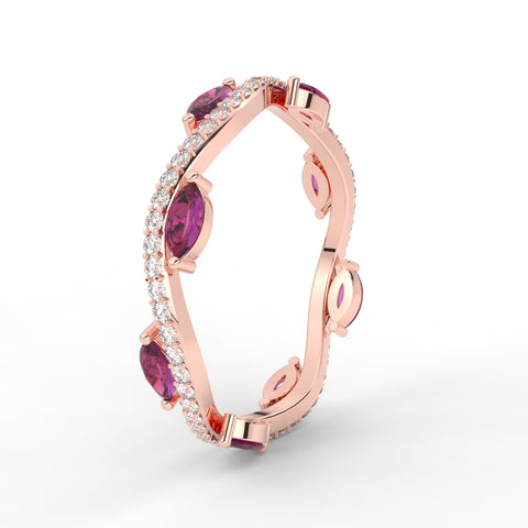 leaf-on-vine-diamond-wedding-band-with-marquise-pink-sapphire-in-rose-gold-FD-ENR3211FBGSADRPIANGLE2-NL-RG