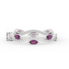 Load image into Gallery viewer, leaf-on-vine-diamond-wedding-band-with-marquise-pink-sapphire-in-white-gold-FD-ENR3211FBGSADRPI-NL-WG-HW