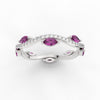 Load image into Gallery viewer, leaf-on-vine-diamond-wedding-band-with-marquise-pink-sapphire-in-white-gold-FD-ENR3211FBGSADRPIANGLE5-NL-WG