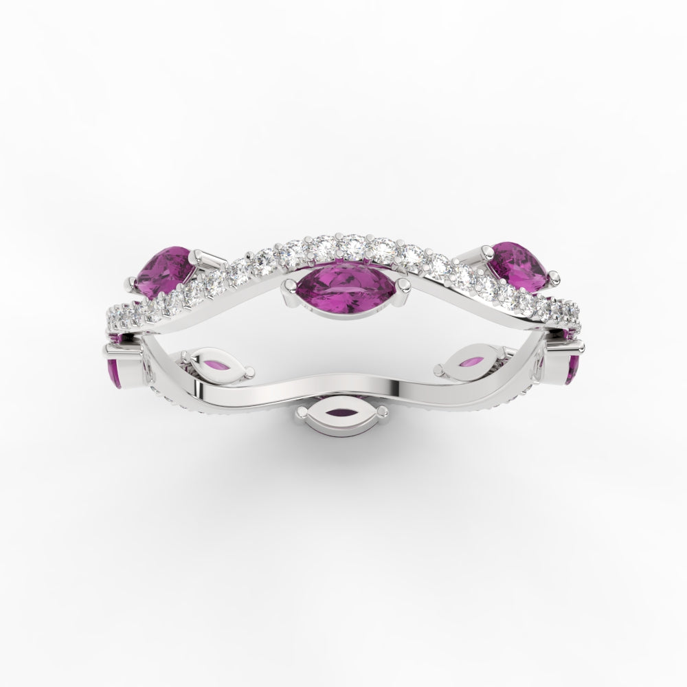 leaf-on-vine-diamond-wedding-band-with-marquise-pink-sapphire-in-white-gold-FD-ENR3211FBGSADRPIANGLE5-NL-WG