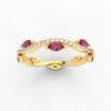 Load image into Gallery viewer, leaf-on-vine-diamond-wedding-band-with-marquise-pink-sapphire-in-yellow-gold-FD-ENR3211FBGSADRPIANGLE5-NL-YG