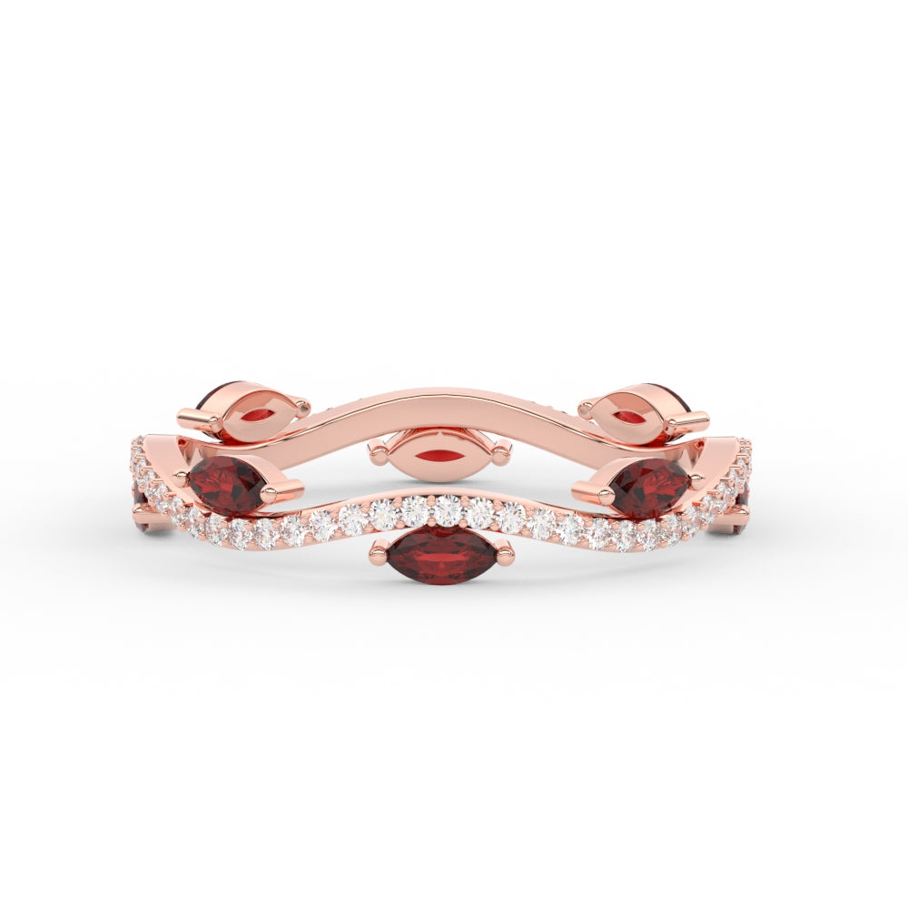 leaf-on-vine-diamond-wedding-band-with-marquise-ruby-in-rose-gold-FD-ENR3211FBGRUDR-NL-RG