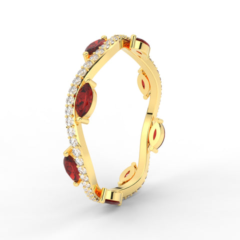 leaf-on-vine-diamond-wedding-band-with-marquise-ruby-in-yellow-gold-FD-ENR3211FBGRUDRANGLE2-NL-YG