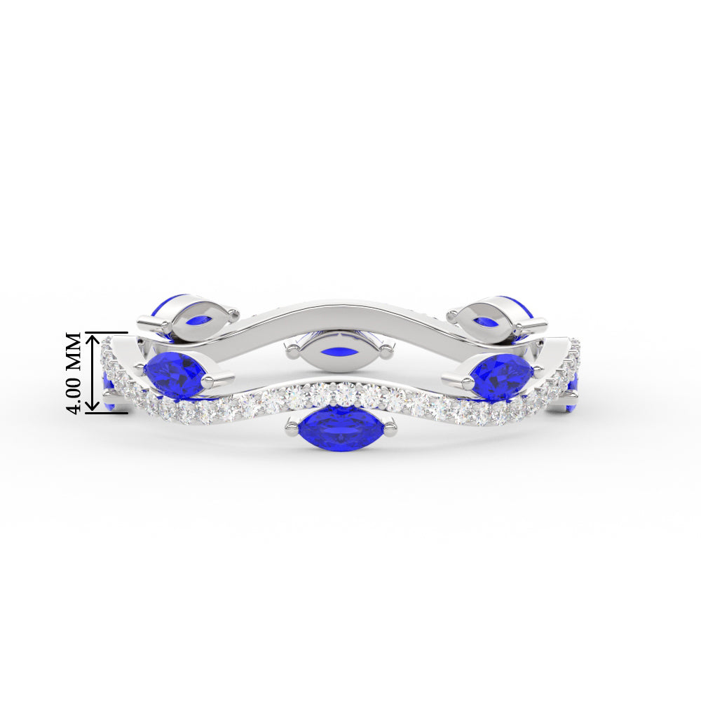 leaf-on-vine-diamond-wedding-band-with-marquise-sapphire-in-white-gold-FD-ENR3211FBGSABL-NL-WG-HW