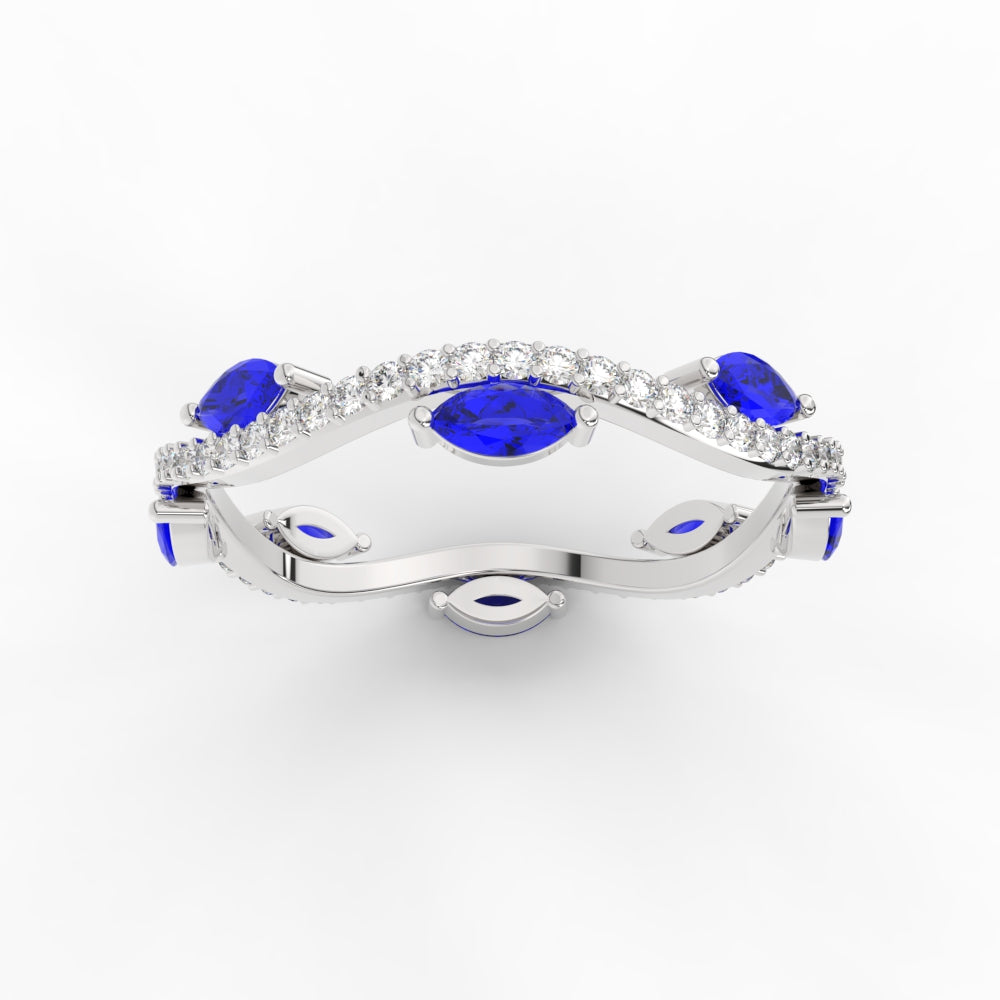 leaf-on-vine-diamond-wedding-band-with-marquise-sapphire-in-white-gold-FD-ENR3211FBGSABLANGLE5-NL-WG