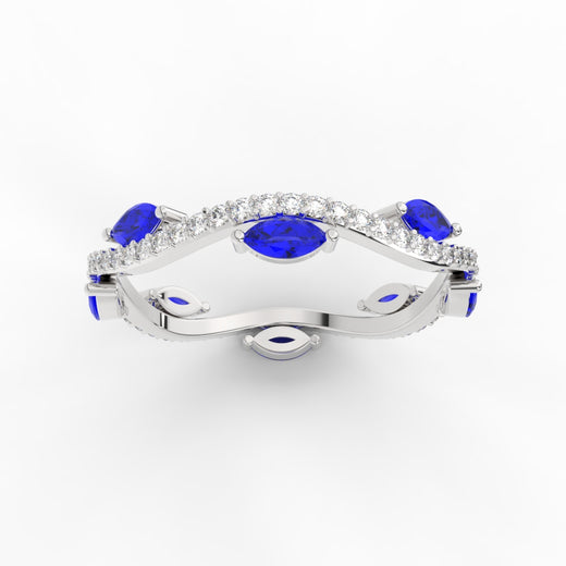 leaf-on-vine-diamond-wedding-band-with-marquise-sapphire-in-white-gold-FD-ENR3211FBGSABLANGLE5-NL-WG