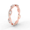 Load image into Gallery viewer, leaf-on-vine-wedding-band-with-marquise-diamond-in-rose-gold-fdenr3211fbangle2-nl-rg