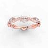 Load image into Gallery viewer, leaf-on-vine-wedding-band-with-marquise-diamond-in-rose-gold-fdenr3211fbangle5-nl-rg