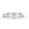Load image into Gallery viewer, leaf-on-vine-wedding-band-with-marquise-diamond-in-white-gold-FD-ENR3211FB-NL-WG-HW