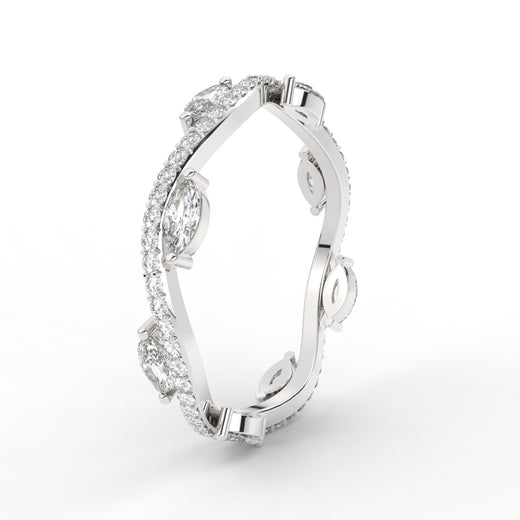 leaf-on-vine-wedding-band-with-marquise-diamond-in-white-gold-FD-ENR3211FBANGLE2-NL-WG