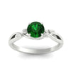 Load image into Gallery viewer, leaf-vine-round-solitaire-emerald-engagement-ring-in-white-gold-fdens11688rorgemgrangle5-nl-wg.jpg?v=1777267104