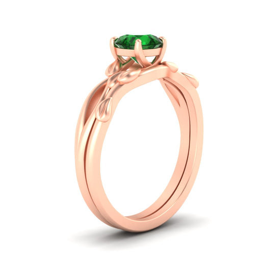 leaf-vine-round-solitaire-emerald-wedding-ring-set-in-rose-gold-fdens11688rogemgrangle2-nl-rg.jpg?v=1777270309