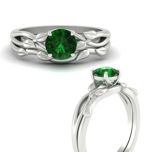 leaf-vine-round-solitaire-emerald-wedding-ring-set-in-white-gold-fdens11688rogemgrangle3-nl-wg.jpg?v=1777270309