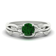 leaf-vine-round-solitaire-emerald-wedding-ring-set-in-white-gold-fdens11688rogemgrsleep-nl-wg.jpg?v=1777270309