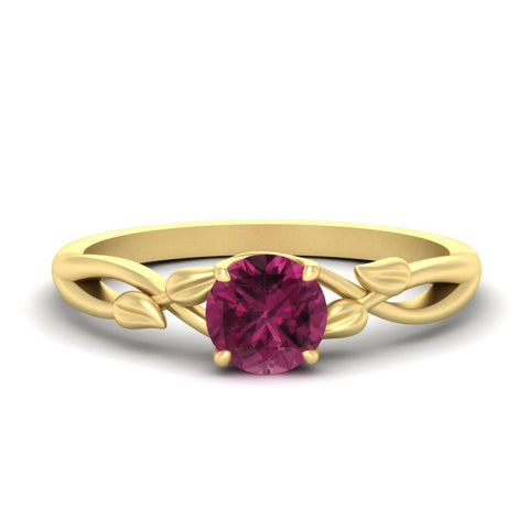leaf-vine-round-solitaire-pink-sapphire-engagement-ring-in-yellow-gold-fdens11688rorgsadrpisleep-nl-yg.jpg?v=1777267103
