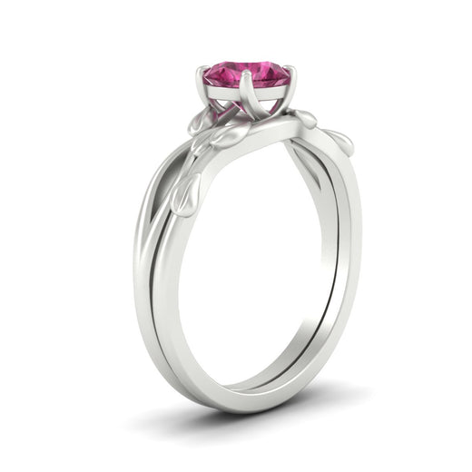 leaf-vine-round-solitaire-pink-sapphire-wedding-ring-set-in-white-gold-fdens11688rogsadrpiangle2-nl-wg.jpg?v=1777270309