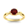 Load image into Gallery viewer, leaf-vine-round-solitaire-ruby-engagement-ring-in-yellow-gold-fdens11688rorgrudrangle5-nl-yg.jpg?v=1777267104