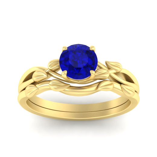 leaf-vine-round-solitaire-sapphire-wedding-ring-set-in-yellow-gold-fdens11688rogsablangle5-nl-yg.jpg?v=1777270309