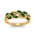 Thumbnail 33 - leaf-wide-emerald-wedding-band-in-yellow-gold-FD9476GEMGR-NL-YG.jpg