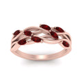 Thumbnail 12 - leaf-wide-ruby-wedding-band-in-rose-gold-FD9476GRUDR-NL-RG.jpg