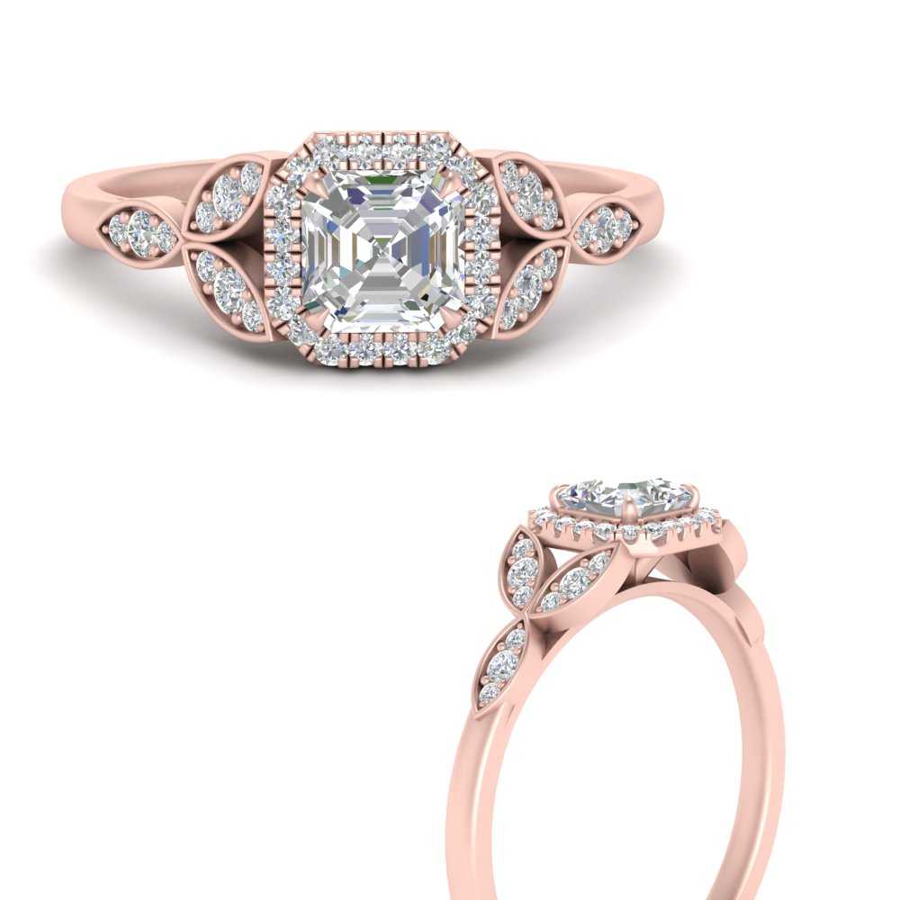 leaves-asscher-cut-halo-diamond-engagement-ring-in-rose-gold-FD9827ASRANGLE3-NL-RG.jpg?v=1770891167