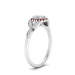 Load image into Gallery viewer, leaves-asscher-cut-halo-diamond-engagement-ring-with-ruby-in-white-gold-FD9827ASRGRUDRANGLE2-NL-WG.jpg?v=1770891168