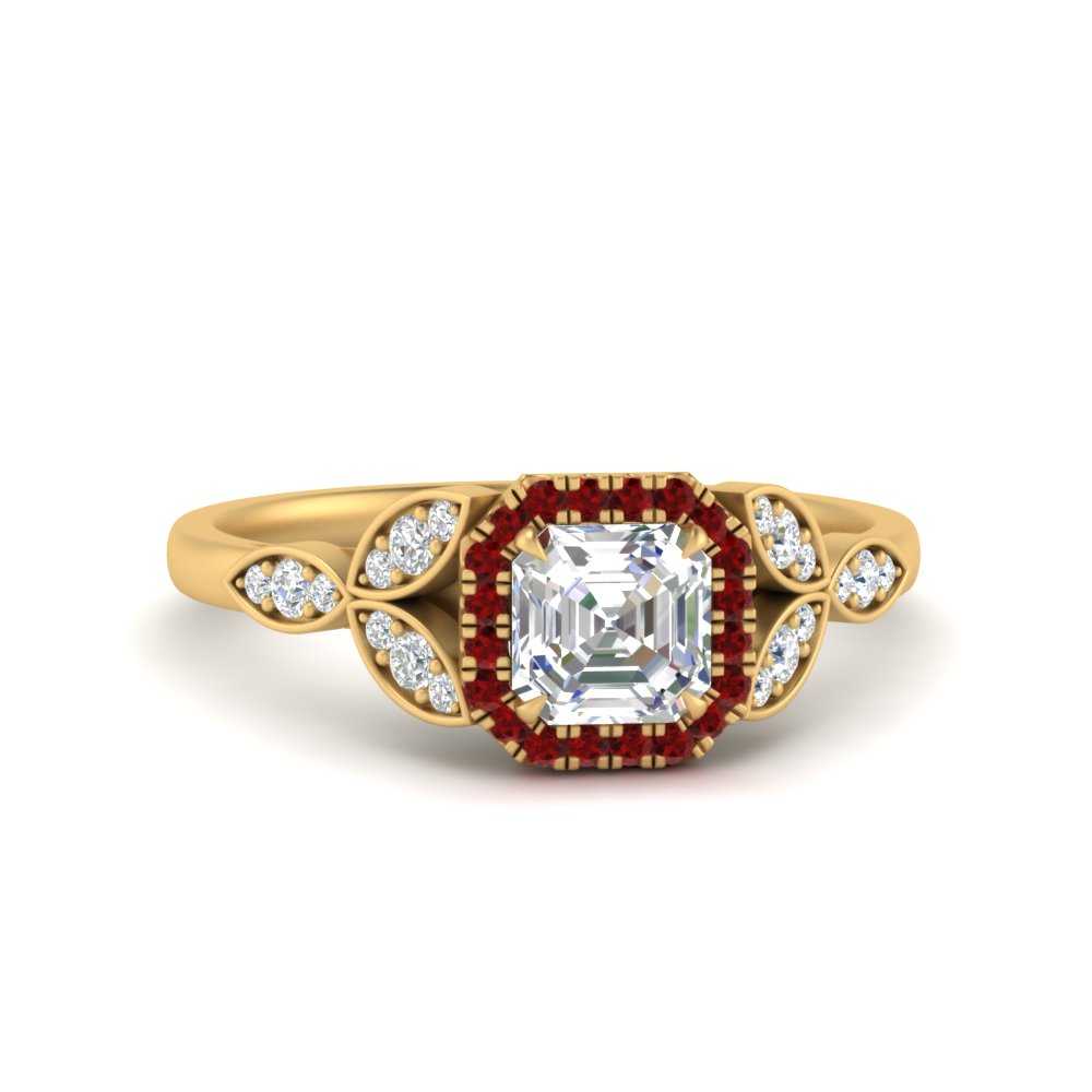 leaves-asscher-cut-halo-diamond-engagement-ring-with-ruby-in-yellow-gold-FD9827ASRGRUDR-NL-YG.jpg?v=1770891168