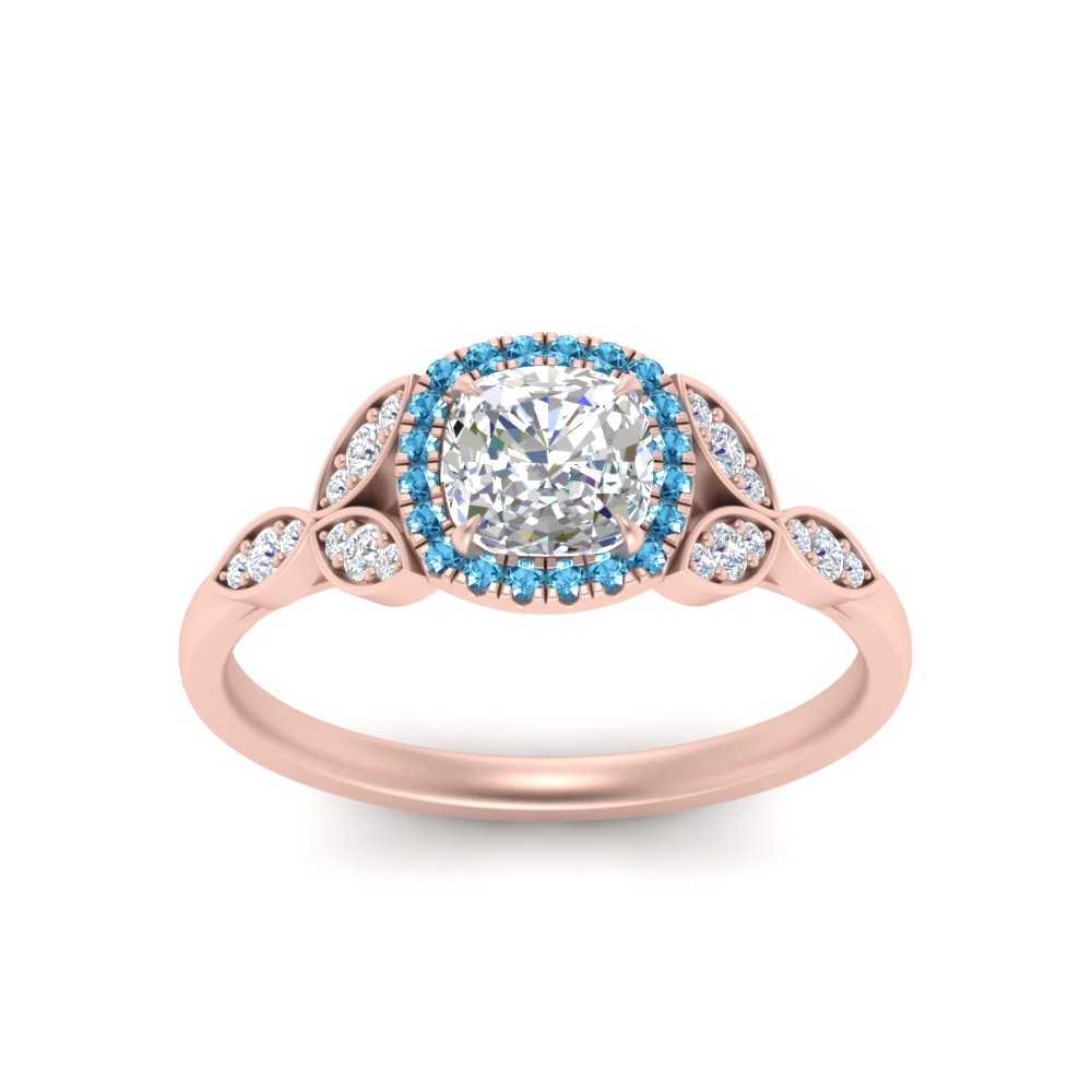 leaves-cushion-cut-halo-diamond-engagement-ring-with-blue-topaz-in-rose-gold-FD9827CURGICBLTOANGLE5-NL-RG.jpg?v=1770891186