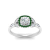 Load image into Gallery viewer, leaves-cushion-cut-halo-diamond-engagement-ring-with-emerald-in-white-gold-FD9827CURGEMGRANGLE5-NL-WG.jpg?v=1770891186