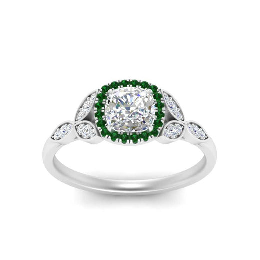 leaves-cushion-cut-halo-diamond-engagement-ring-with-emerald-in-white-gold-FD9827CURGEMGRANGLE5-NL-WG.jpg?v=1770891186