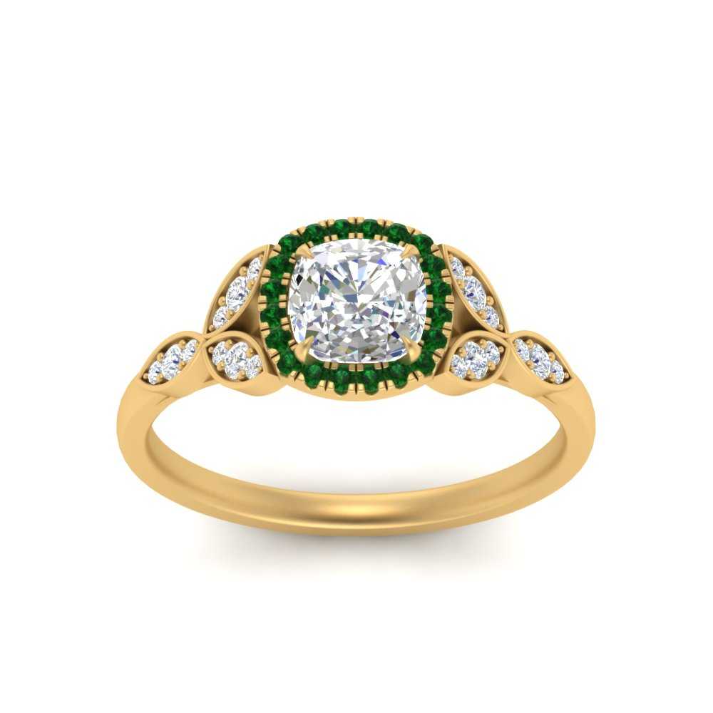 leaves-cushion-cut-halo-diamond-engagement-ring-with-emerald-in-yellow-gold-FD9827CURGEMGRANGLE5-NL-YG.jpg?v=1770891186