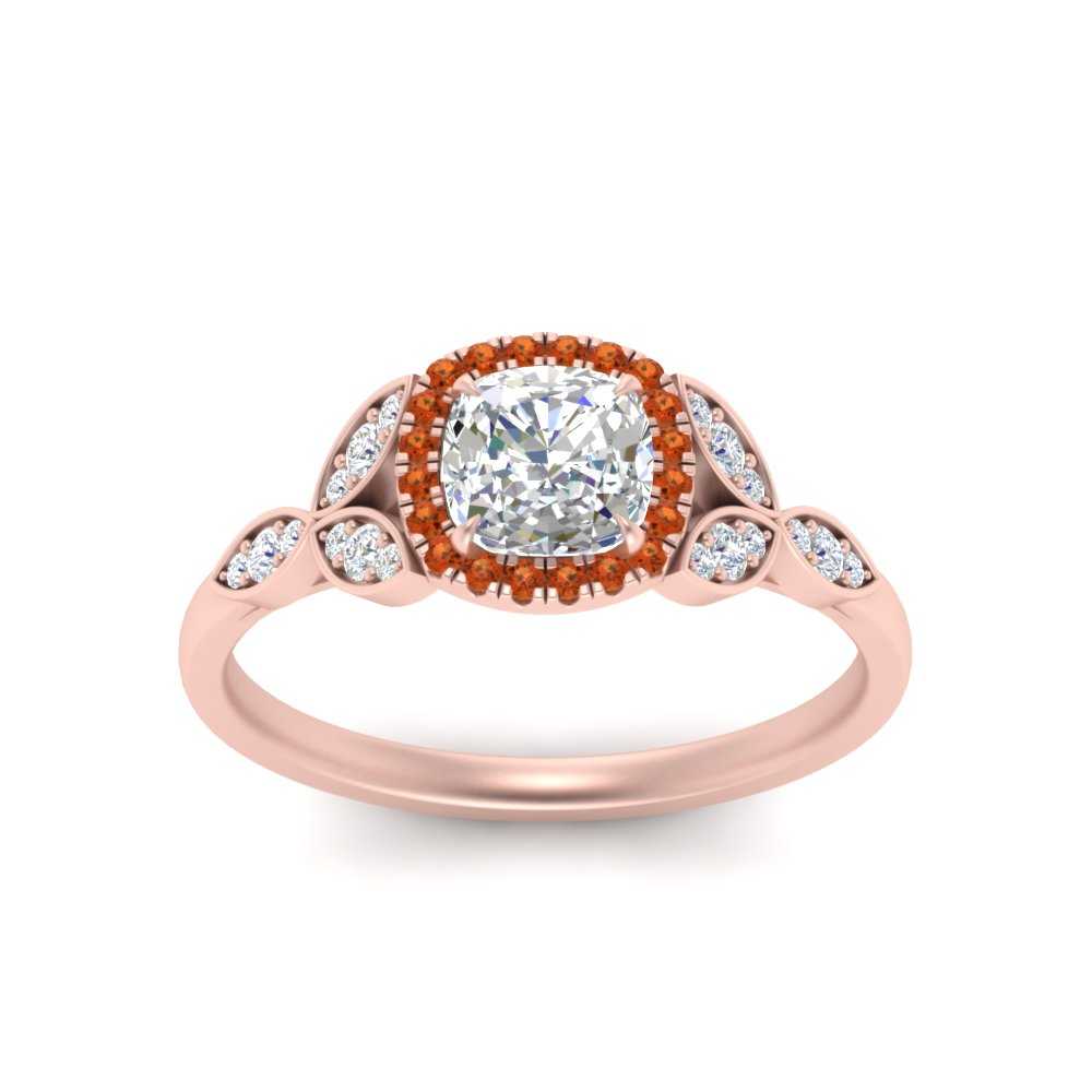 leaves-cushion-cut-halo-diamond-engagement-ring-with-orange-sapphire-in-rose-gold-FD9827CURGSAORANGLE5-NL-RG.jpg?v=1770891187