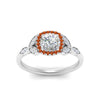 Load image into Gallery viewer, leaves-cushion-cut-halo-diamond-engagement-ring-with-orange-sapphire-in-white-gold-FD9827CURGSAORANGLE5-NL-WG.jpg?v=1770891186