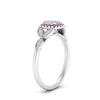 Load image into Gallery viewer, leaves-cushion-cut-halo-diamond-engagement-ring-with-pink-sapphire-in-white-gold-FD9827CURGSADRPIANGLE2-NL-WG.jpg?v=1770891187