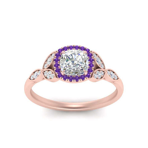 leaves-cushion-cut-halo-diamond-engagement-ring-with-purple-topaz-in-rose-gold-FD9827CURGVITOANGLE5-NL-RG_72969015-b845-4612-9ede-b2b7261bc72d.jpg?v=1770891341