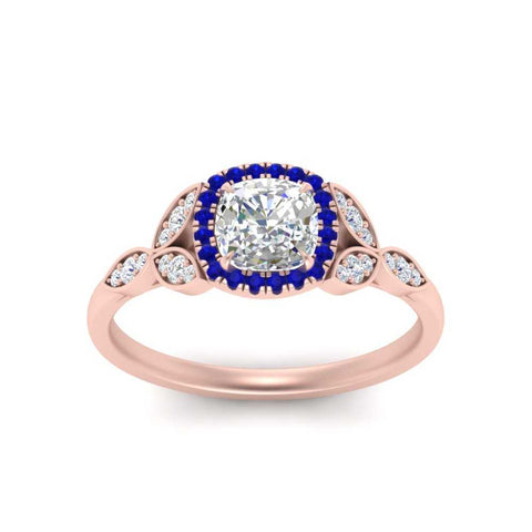 leaves-cushion-cut-halo-diamond-engagement-ring-with-sapphire-in-rose-gold-FD9827CURGSABLANGLE5-NL-RG.jpg?v=1770891187