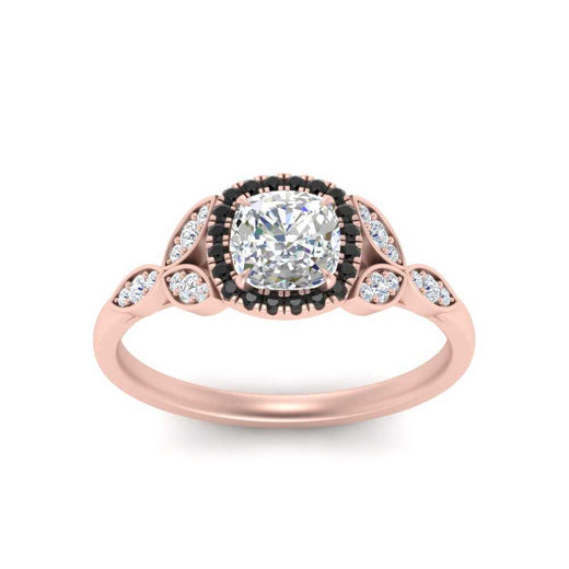 leaves-cushion-cut-halo-engagement-ring-with-black-diamond-in-rose-gold-FD9827CURGBLACKANGLE5-NL-RG.jpg?v=1770891187