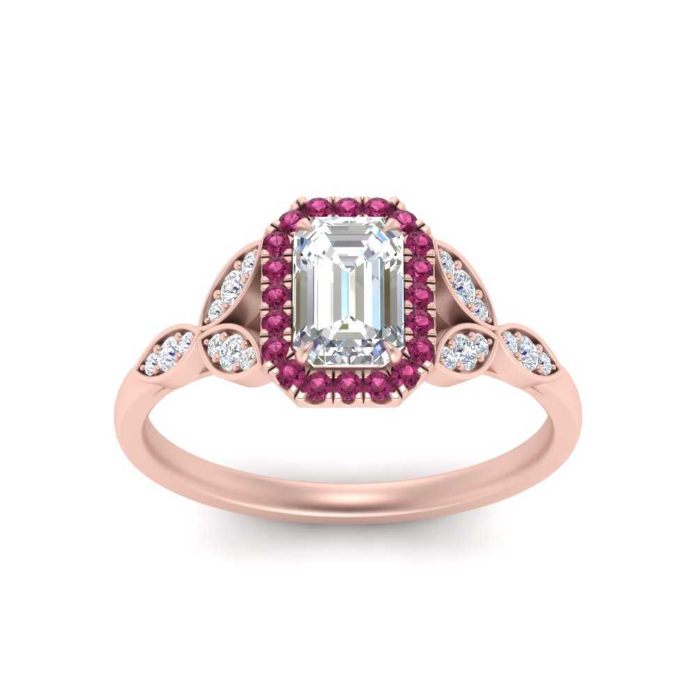 leaves-emerald-cut-halo-diamond-engagement-ring-with-pink-sapphire-in-rose-gold-FD9827EMRGSADRPIANGLE5-NL-RG.jpg?v=1770891203